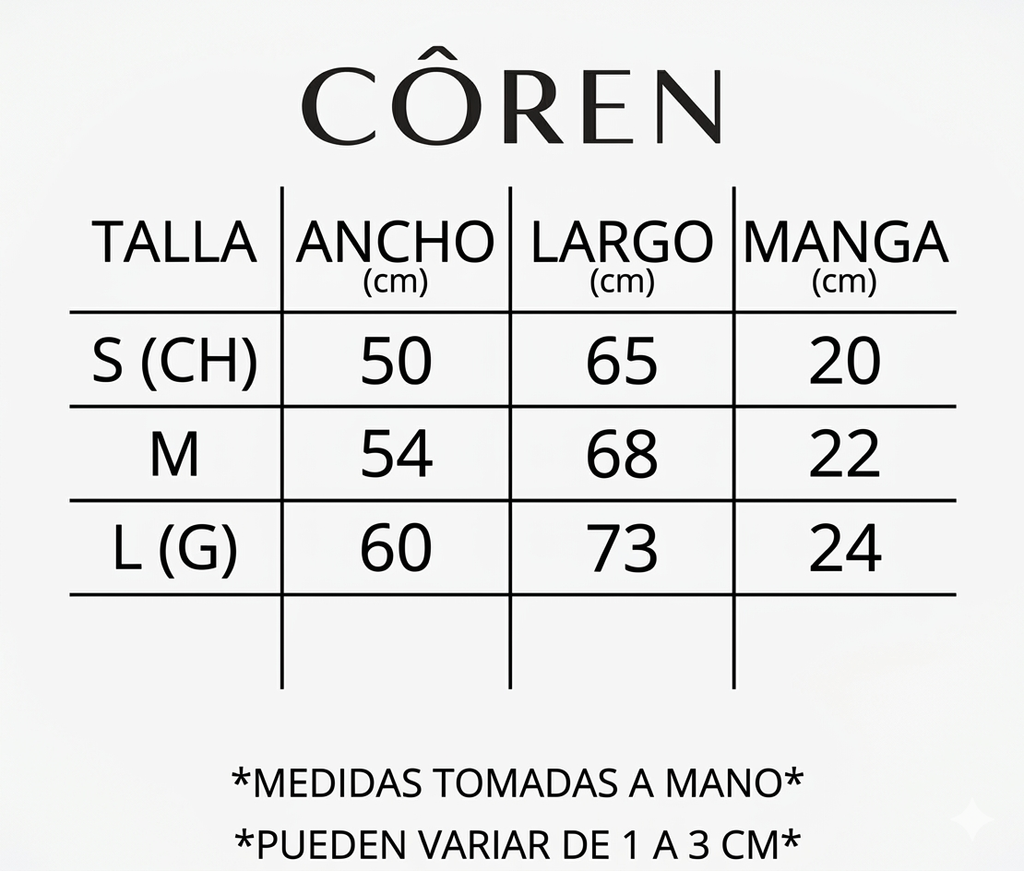 CÔREN “LA DOLCE VITA” Tee