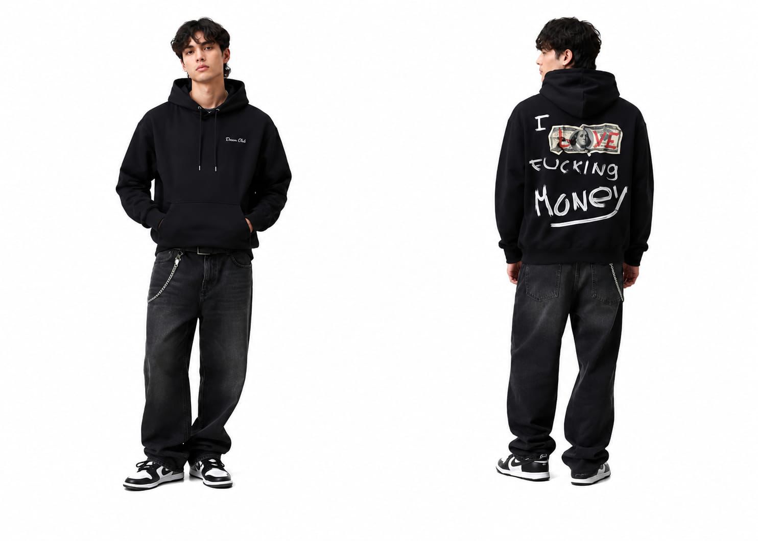 CÔREN “LOVE MONEY” HOODIE