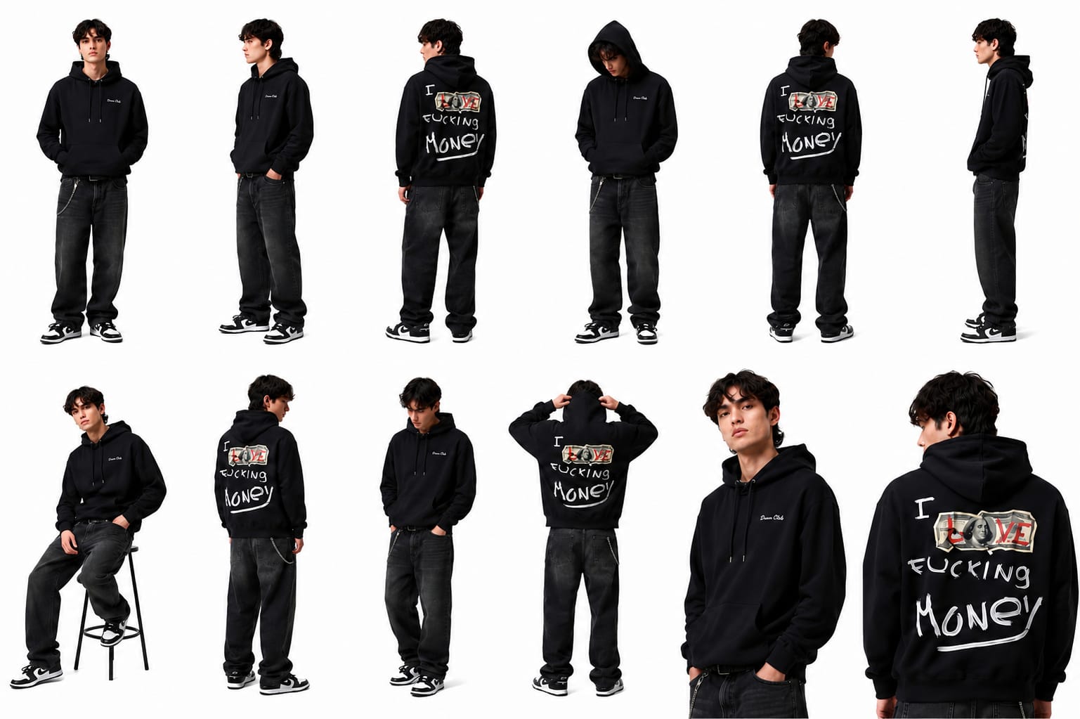 CÔREN “LOVE MONEY” HOODIE