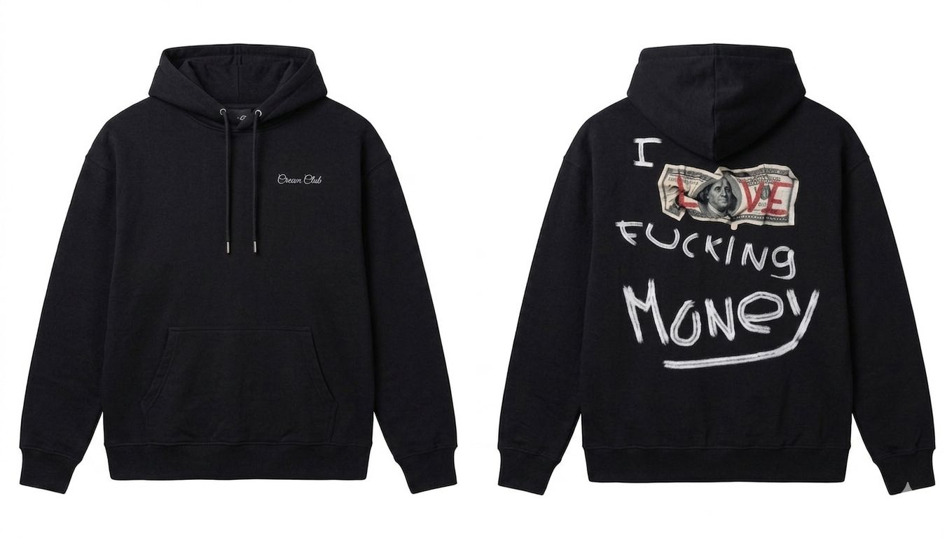 CÔREN “LOVE MONEY” HOODIE