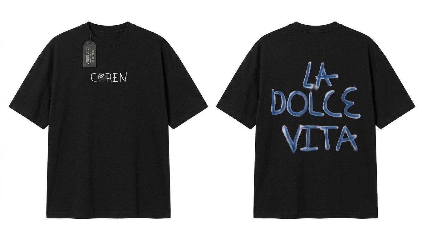 CÔREN “LA DOLCE VITA” Tee